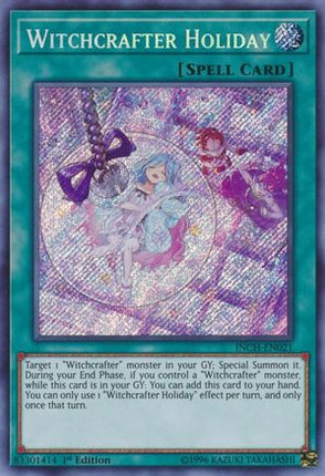 Witchcrafter Holiday (Secret Rare) [INCH-EN021] 1st Edition