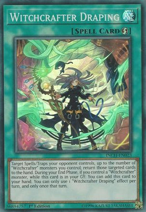 Witchcrafter Draping (Super Rare) [INCH-EN023] 1st Edition