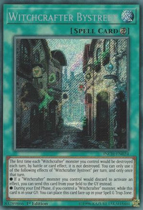 Witchcrafter Bystreet (Secret Rare) [INCH-EN024] 1st Edition