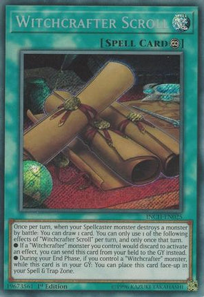 Witchcrafter Scroll (Secret Rare) [INCH-EN025] 1st Edition