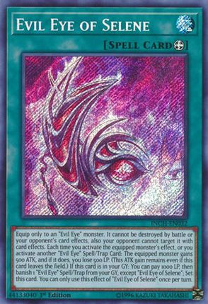 Evil Eye of Selene (Secret Rare) [INCH-EN032] 1st Edition