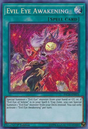 Evil Eye Awakening (Secret Rare) [INCH-EN034] 1st Edition