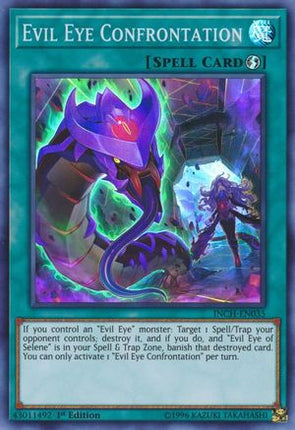 Evil Eye Confrontation (Super Rare) [INCH-EN035] 1st Edition