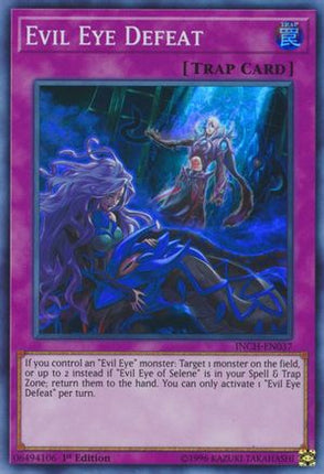 Evil Eye Defeat (Super Rare) [INCH-EN037] 1st Edition
