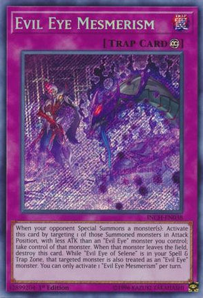 Evil Eye Mesmerism (Secret Rare) [INCH-EN038] 1st Edition