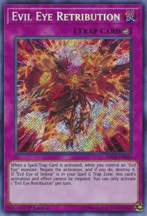 Evil Eye Retribution (Secret Rare) [INCH-EN039] 1st Edition