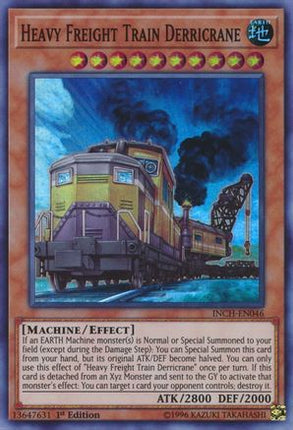 Heavy Freight Train Derricrane (Super Rare) [INCH-EN046] 1st Edition