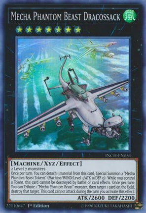 Mecha Phantom Beast Dracossack (Super Rare) [INCH-EN051] 1st Edition