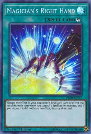 Magician's Right Hand (Super Rare) [INCH-EN057] 1st Edition