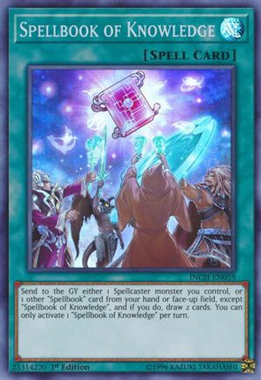 Spellbook of Knowledge (Super Rare) [INCH-EN059] 1st Edition