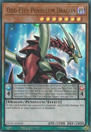 Odd-Eyes Pendulum Dragon (Ultra Rare) [DUPO-EN105] Limited