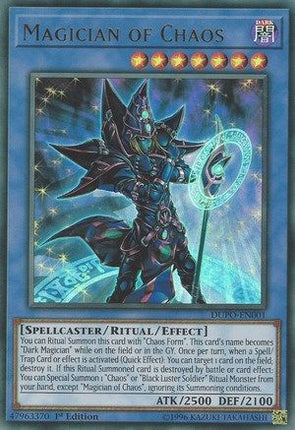 Magician of Chaos (Ultra Rare) [DUPO-EN001] 1st Edition
