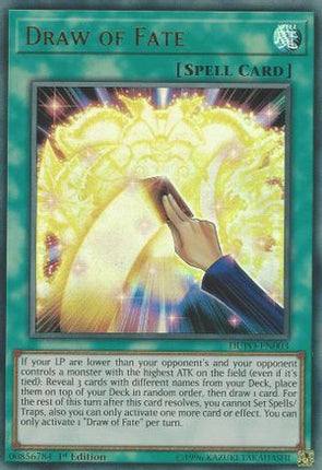 Draw of Fate (Ultra Rare) [DUPO-EN003] Unlimited