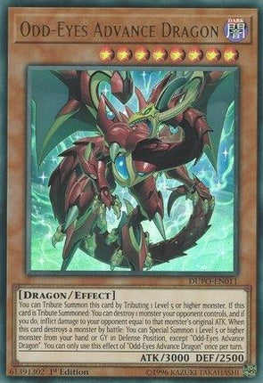 Odd-Eyes Advance Dragon (Ultra Rare) [DUPO-EN011] 1st Edition