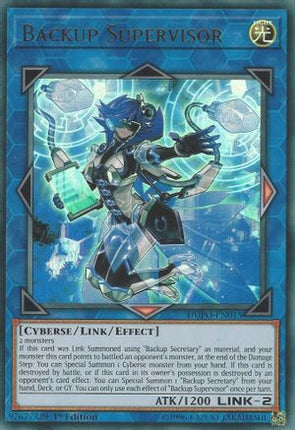 Backup Supervisor (Ultra Rare) [DUPO-EN015] Unlimited