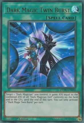 Dark Magic Twin Burst (Ultra Rare) [DUPO-EN018] Unlimited