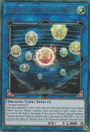 Hieratic Seal of the Heavenly Spheres (Ultra Rare) [DUPO-EN027] Unlimited