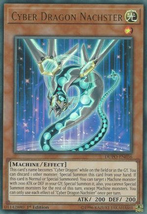 Cyber Dragon Nachster (Ultra Rare) [DUPO-EN036] 1st Edition