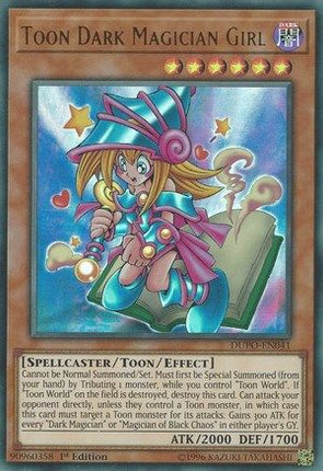 Toon Dark Magician Girl (Ultra Rare) [DUPO-EN041] Unlimited