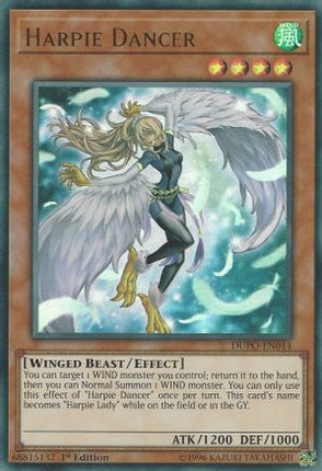 Harpie Dancer (Ultra Rare) [DUPO-EN044] 1st Edition