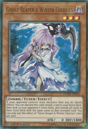 Ghost Reaper & Winter Cherries (Ultra Rare) [DUPO-EN076] 1st Edition