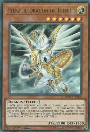 Hieratic Dragon of Tefnuit (Ultra Rare) [DUPO-EN080] Unlimited