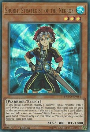 Shurit, Strategist of the Nekroz (Ultra Rare) [DUPO-EN084] 1st Edition
