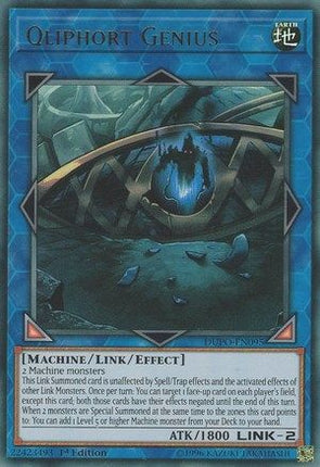 Qliphort Genius (Ultra Rare) [DUPO-EN095] 1st Edition
