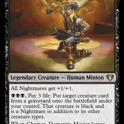 Chainer, Dementia Master [Commander Masters]