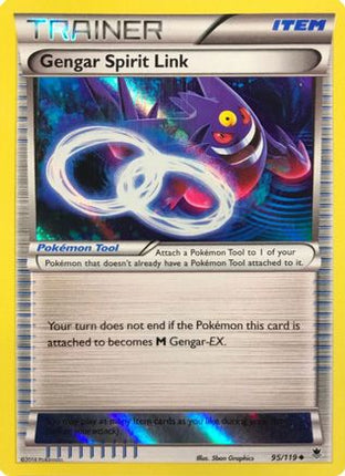 Gengar Spirit Link - 95/119 (Alternate Holo) (Gamestop Exclusive) [Miscellaneous Cards & Products] Holofoil