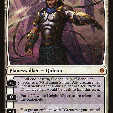 Gideon, Ally of Zendikar [Battle for Zendikar]