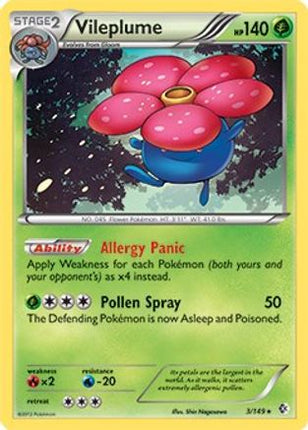 Vileplume - 3/149 (BW Boundaries Crossed) [Deck Exclusives]
