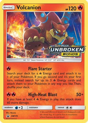 Volcanion - SM179 (Prerelease) - null/null [SM Promos] Holofoil
