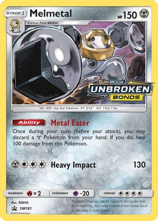 Melmetal - SM181 (Prerelease) - SM181/null [SM Promos] Holofoil