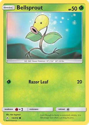 Bellsprout - 13/null [SM - Unbroken Bonds] Reverse Holofoil