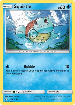 Squirtle - 33/214 [SM - Unbroken Bonds]