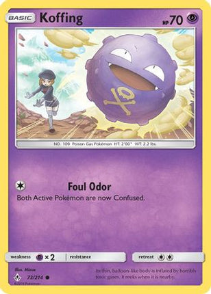 Koffing - 73/214 [SM - Unbroken Bonds]