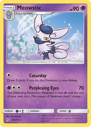 Meowstic - 80/214 [SM - Unbroken Bonds] Reverse Holofoil