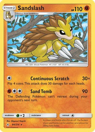Sandslash - 84/null [SM - Unbroken Bonds]
