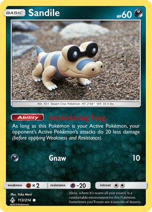 Sandile (113) - 113/214 [SM - Unbroken Bonds]