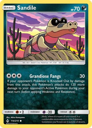 Sandile (114) - 114/null [SM - Unbroken Bonds]