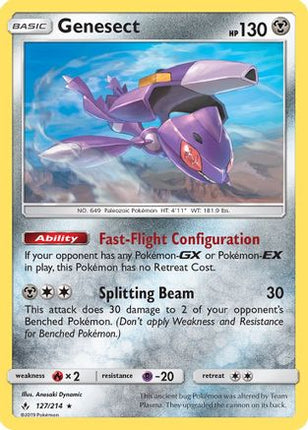 Genesect - 127/214 [SM - Unbroken Bonds]