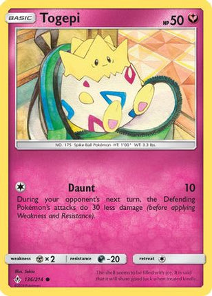 Togepi - 136/214 [SM - Unbroken Bonds]