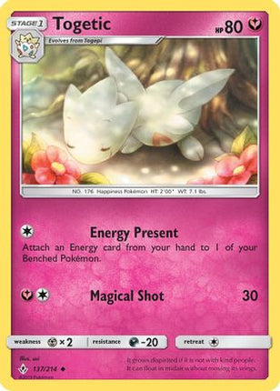 Togetic - 137/214 [SM - Unbroken Bonds] Reverse Holofoil