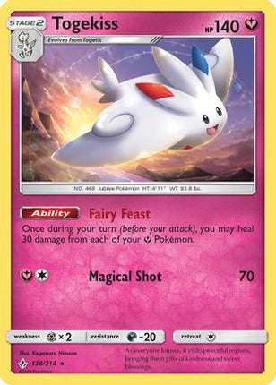 Togekiss - 138/214 [SM - Unbroken Bonds] Holofoil