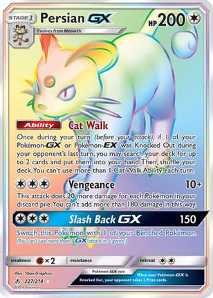 Persian GX (Secret) - 227/null [SM - Unbroken Bonds] Holofoil