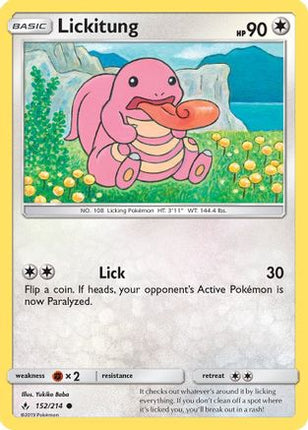 Lickitung - 152/214 [SM - Unbroken Bonds]