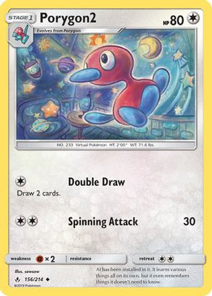 Porygon2 - 156/214 [SM - Unbroken Bonds]