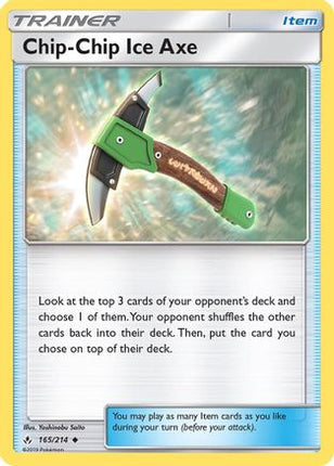 Chip-Chip Ice Axe - 165/214 [SM - Unbroken Bonds]