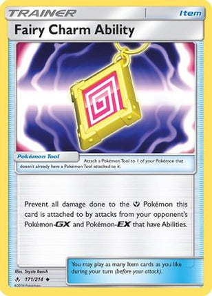 Fairy Charm Ability - 171/null [SM - Unbroken Bonds] Reverse Holofoil